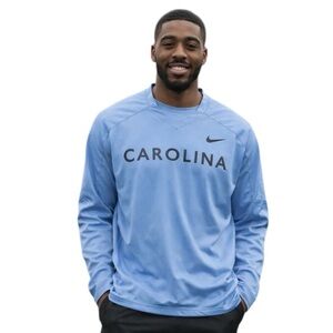 Nike Dri-FIT Men’s Carolina Tar Heels Windbreaker Pullover Jacket M – UNC Blue